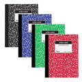 C-Line Products Composition Notebook, Wide Ruled, Marble Cover, Assorted Colors, 12PK 22010-CT